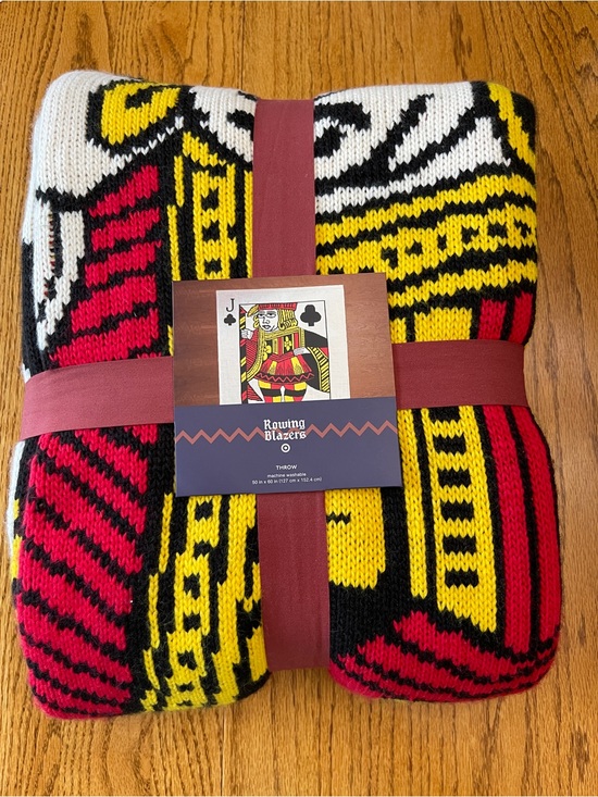 Rowing Blazers Other - NWT Rowing Blazers Throw Blanket Jack Of Clubs x Target